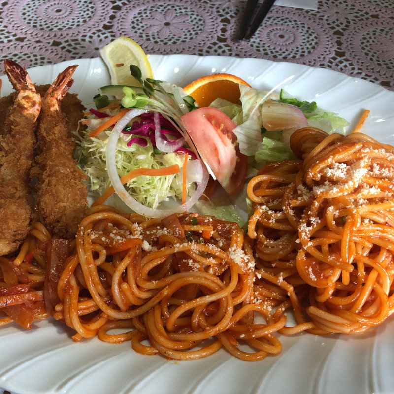 スパゲッティセット(一番館 )