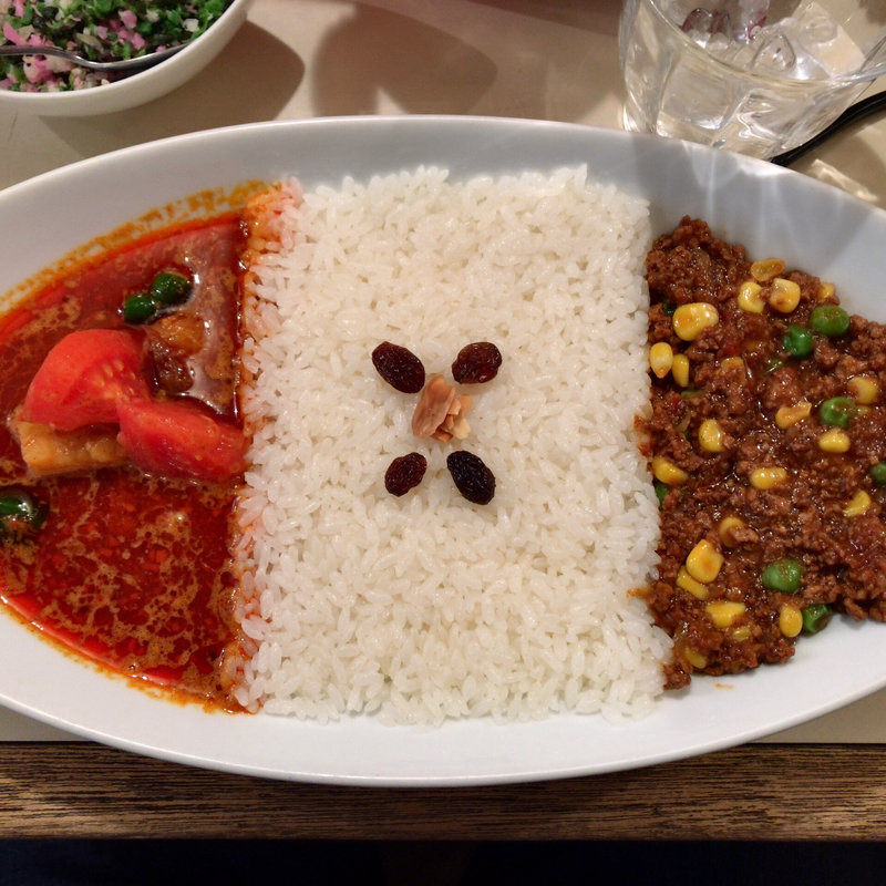 ベジタブル&キーマカレー(VOVO 学芸大学駅前店)