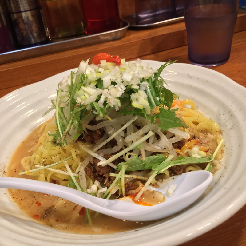 冷やし担担麺(天神ササラ)