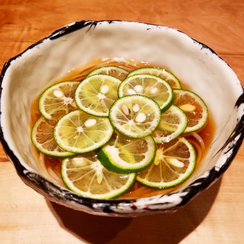すだちそば(酒 秀治郎)