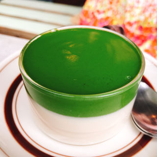 抹茶プリン(Satén japanese tea)