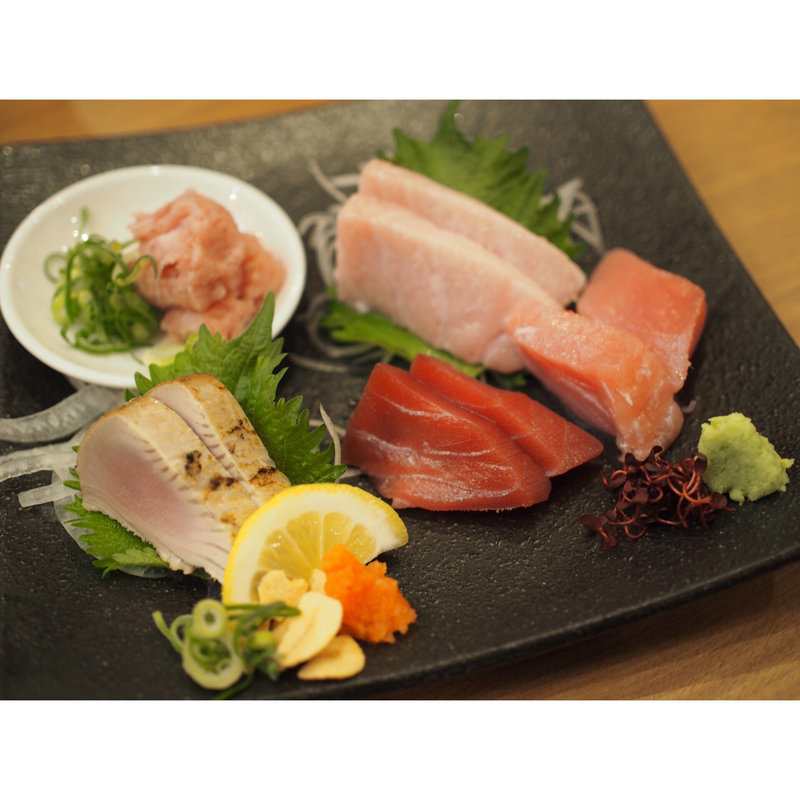 魚輝まぐろ五種盛り(海鮮れすとらん 魚輝水産 豊中庄内店)