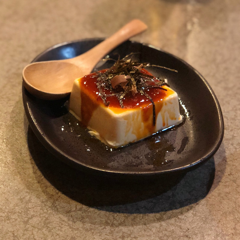 冷奴（特製辛味ダレ）(八剣伝　原田店)