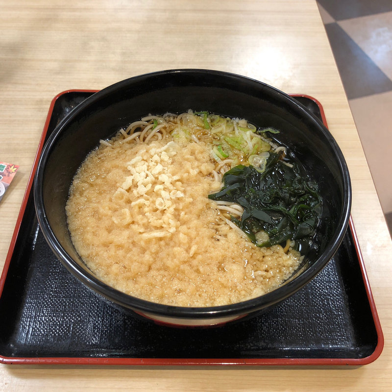 たぬきそば(名代 箱根そば 祖師谷大蔵店)