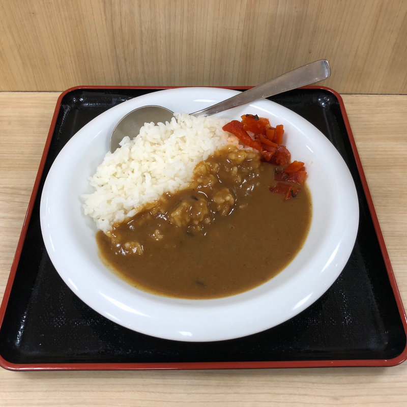 ミニカレーライス(名代 箱根そば 祖師谷大蔵店)