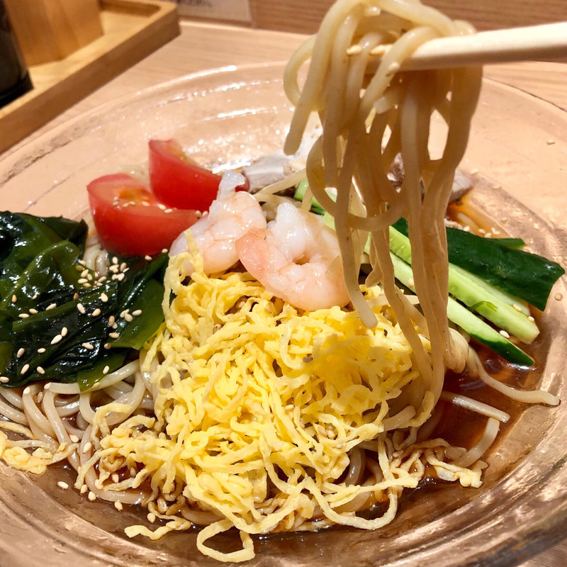 北八の冷やし中華(北野八番亭 クリスタ長堀店)