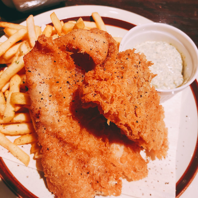 フィッシュ&チップス(びぃどろ食堂)