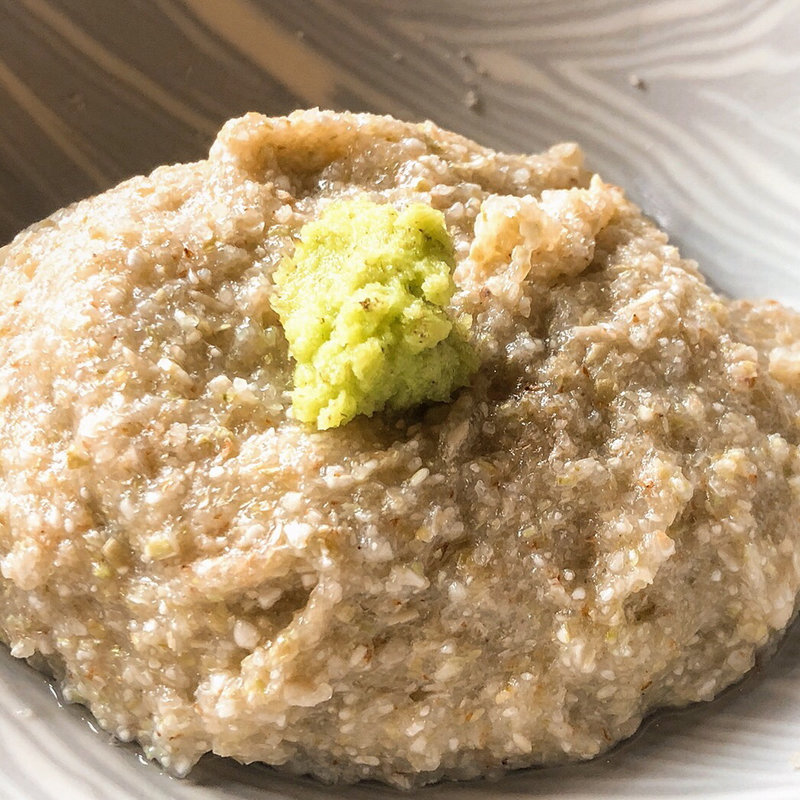 粗挽き蕎麦がき(竹やぶ 柏本店)