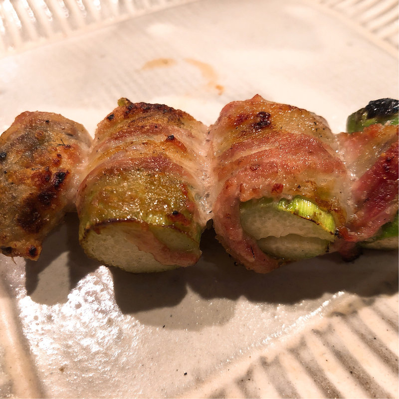 アスパラ(焼鳥はちまん)