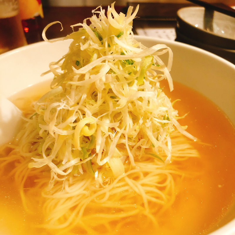 鶏ネギ汁そば(創作中華 えにし)