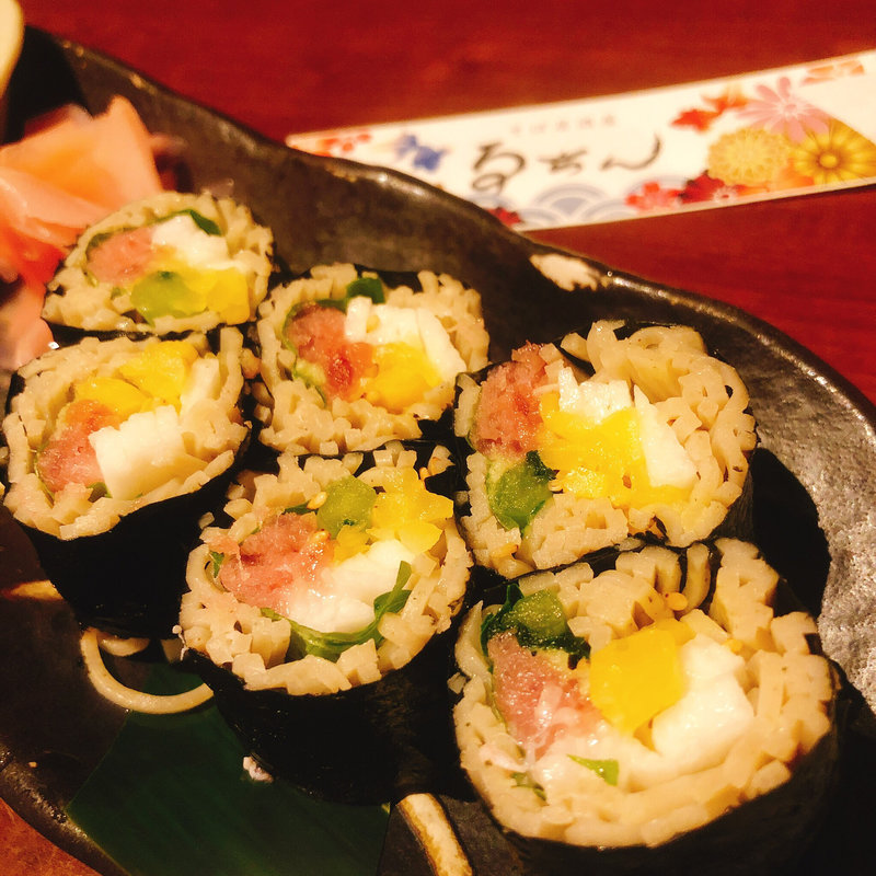 蕎麦寿司(そば居酒屋るちん心斎橋本店)