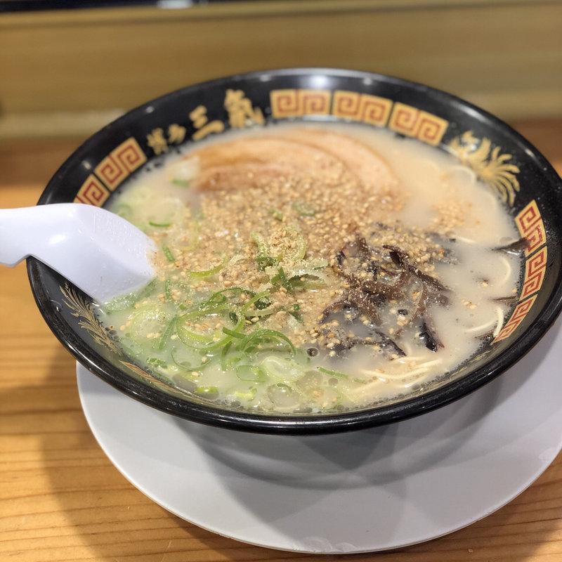 げん氣ラーメン(博多三氣 姪浜大通り福重店)