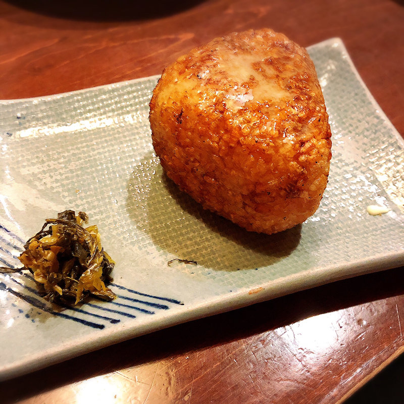 焼きおにぎり(焼鳥の成吉 大名店)