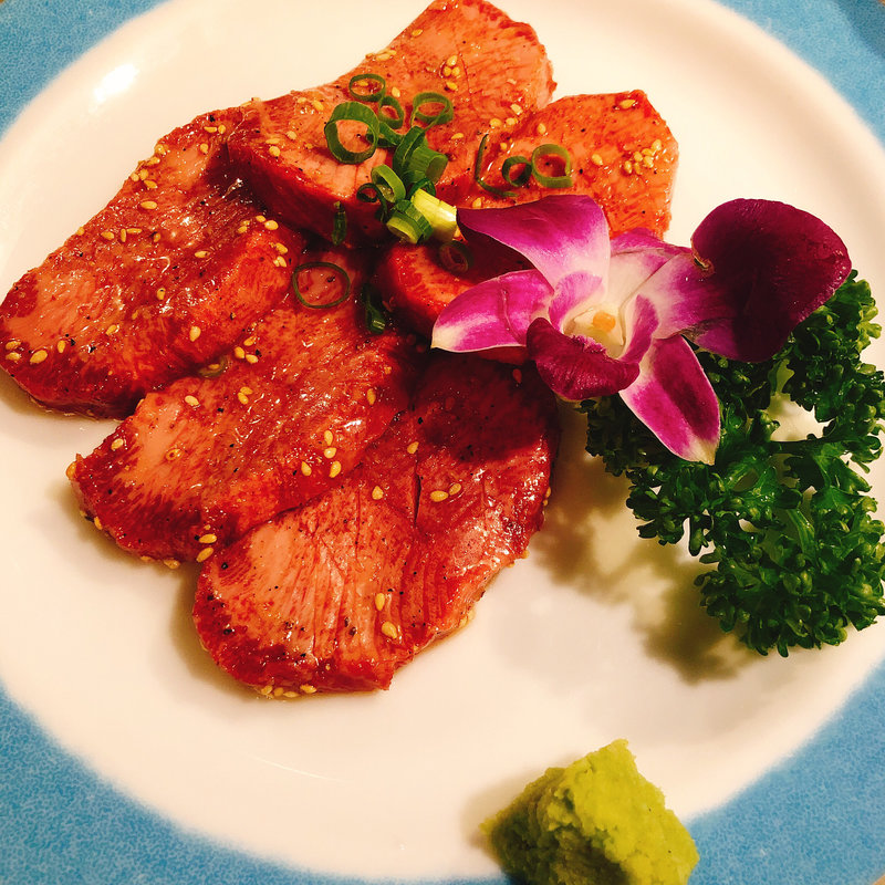 特選ネギタン塩(炭火焼肉 新宿柳苑)