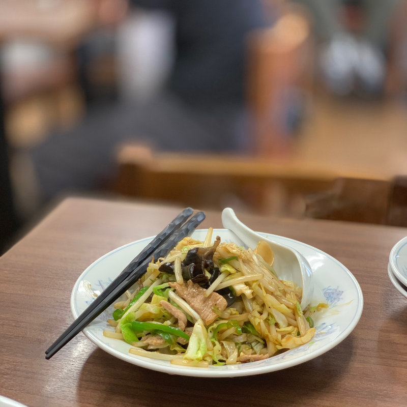 野菜炒めライス(栄楽)