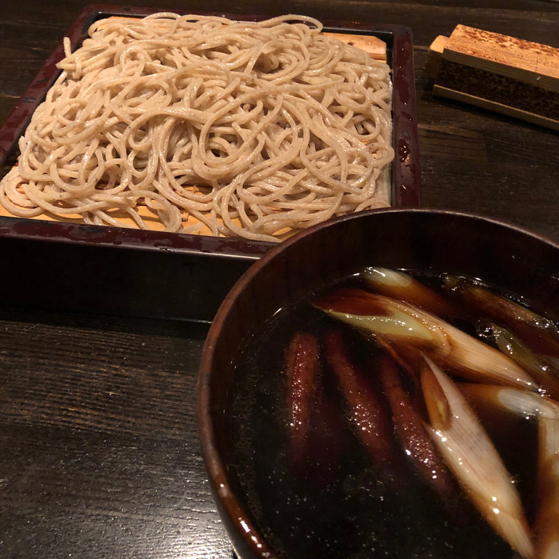 鴨せいろ(青山 川上庵)