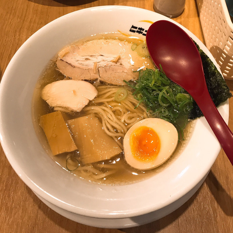 魚介ラーメン(麺・ヒキュウ)