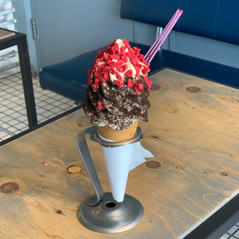 ヘーゼルナッツソフトクリーム(GUFO)