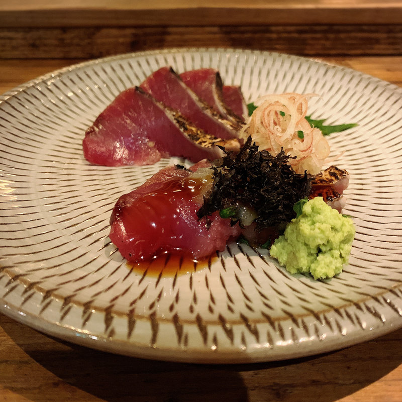鰹の造り(酒井商会)
