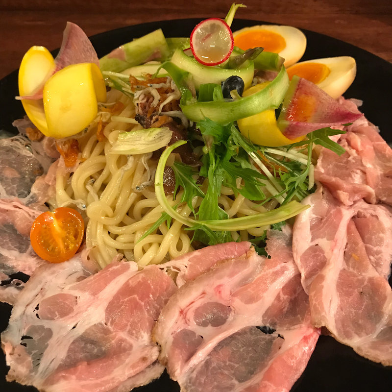 限定 マルセイユで出会った冷やし中華(海老丸らーめん)