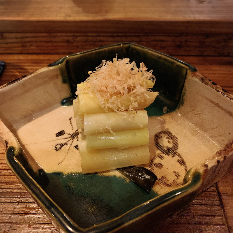 ホワイトアスパラ昆布〆(酒井商会)