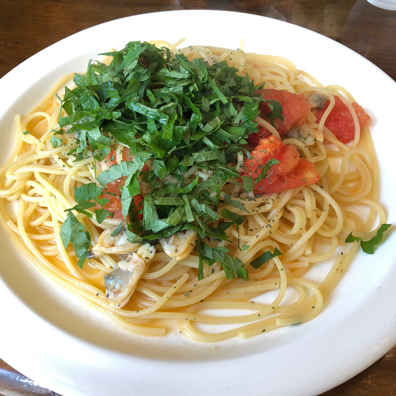 あさりトマト入り(伊太利亜亭)