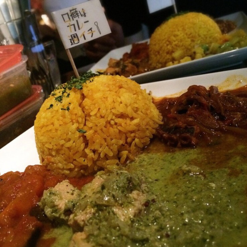 全部のせ(5種類）(カレー週イチ)