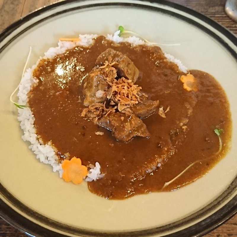 ぽーくカレー(北沢カレー食堂 茄子おやじ)