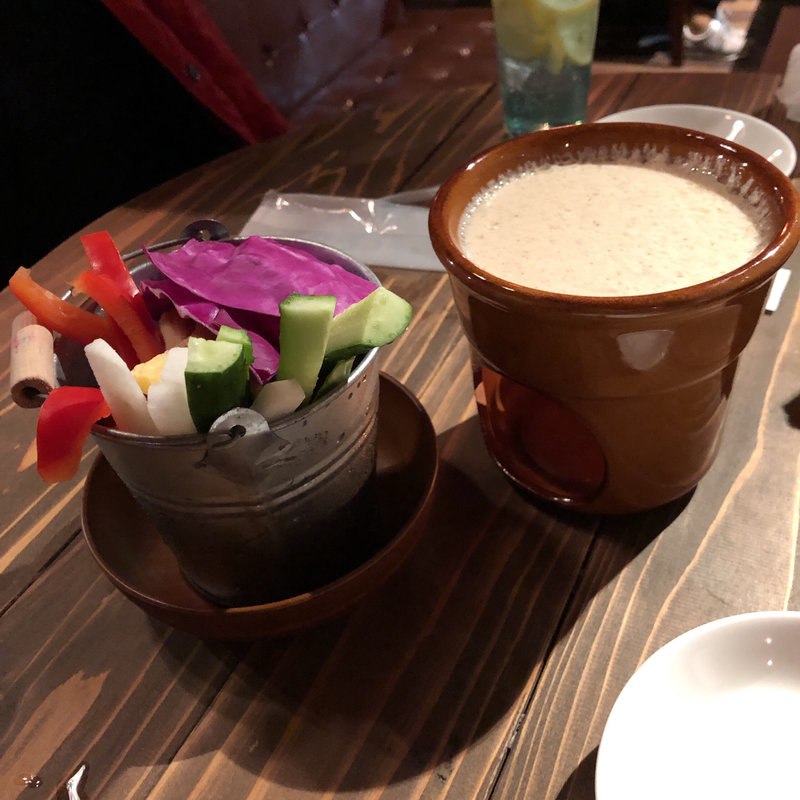 バーニャカウダ(サンパチキッチン 六本松店)