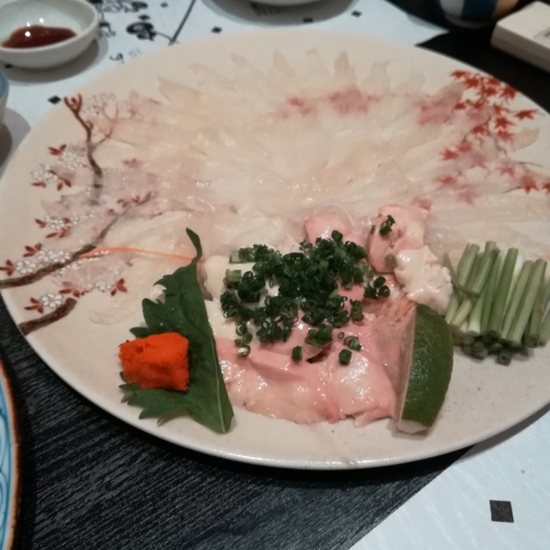 かわはぎ刺し(あまの)