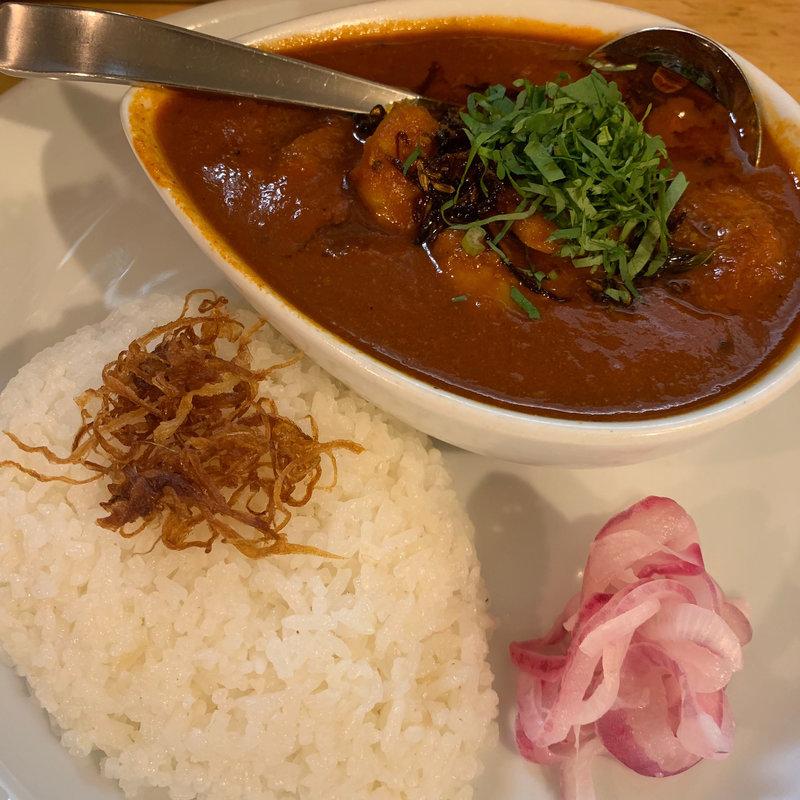 本日のカレー エビカレー(スパイスボックス)