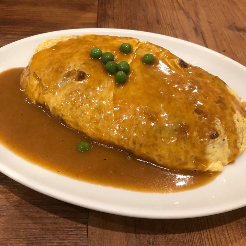 牛肉のオムライス(大衆洋食堂 南自由軒)