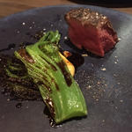Beef / Browned Butter / Gai Choi / Avocado