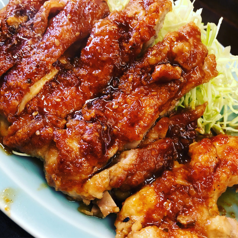 トリ照焼き定食(天下一 )