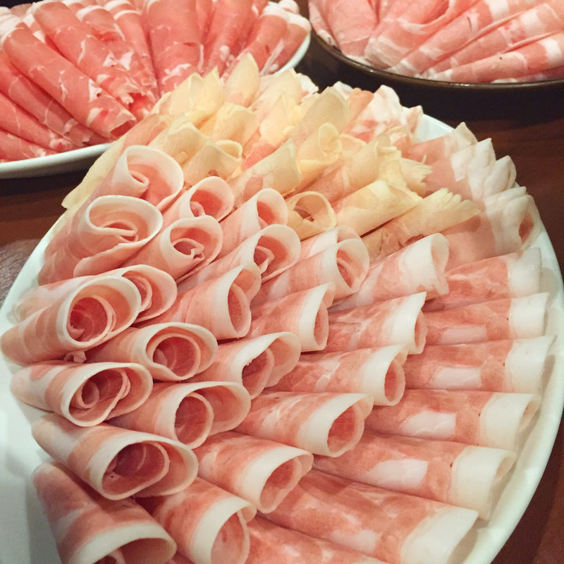 ラムしゃぶ食べ放題(北海しゃぶしゃぶ 梅田店)