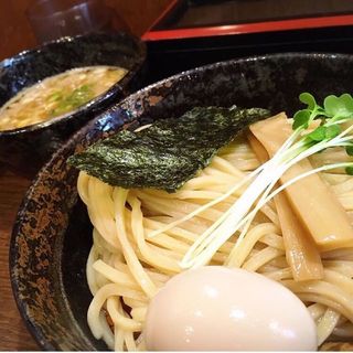 濃厚魚介つけ麺【極太麺】煮玉子(麺や よかにせ （めんや よかにせ）)