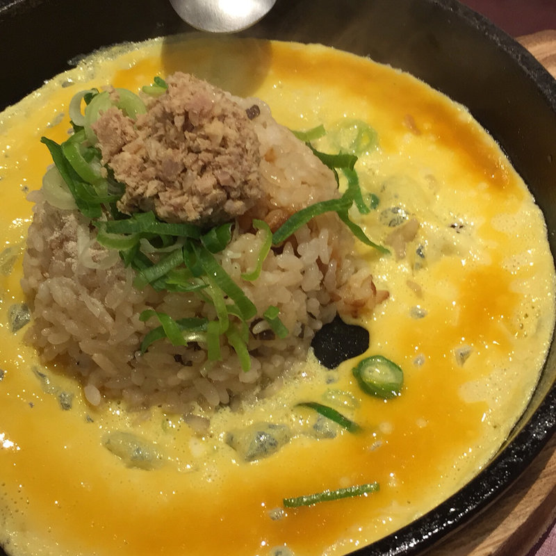 鉄板玉子チャーハン(丸源ラーメン 岸和田春木店)