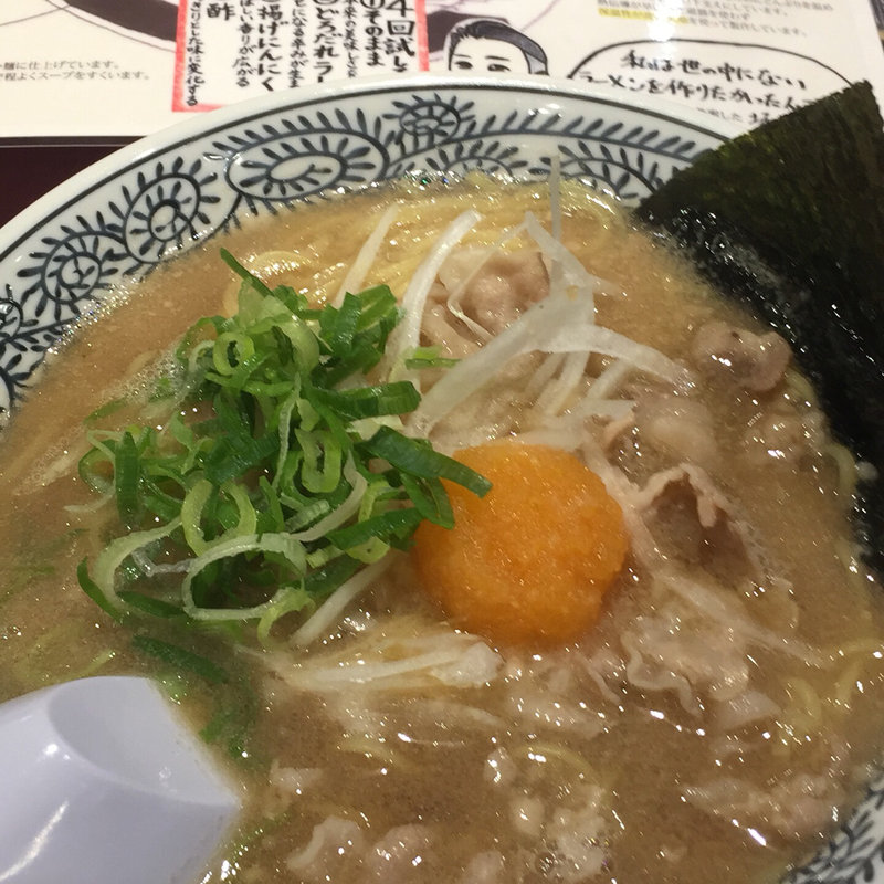 肉そば(丸源ラーメン 岸和田春木店)