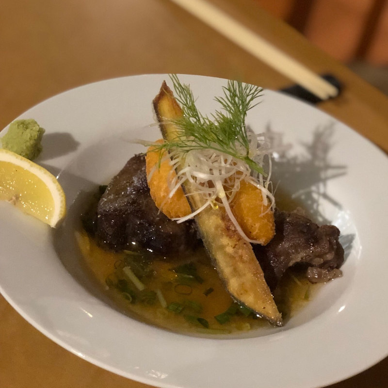 牛タンの和風ステーキ(食楽酒房 びあん )