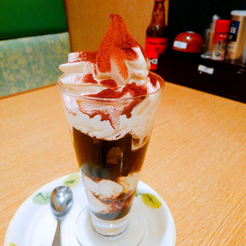 ティラミスパフェ(れすとらん四六時中 前沢店 )