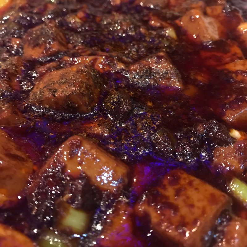 激辛麻婆豆腐(麺飯食堂 龍)