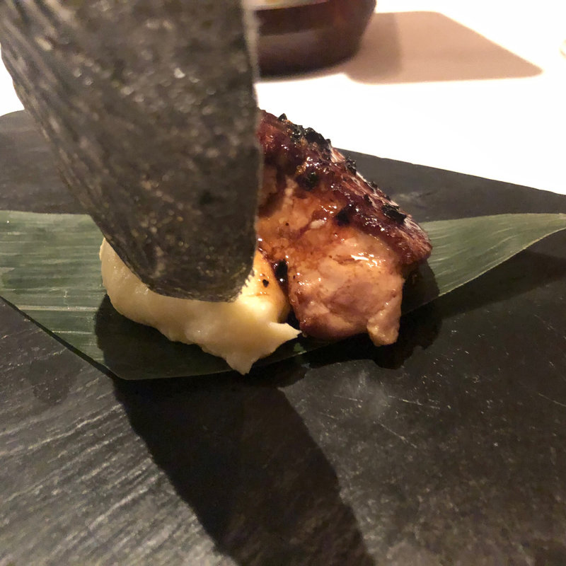 黒いフォアグラたい焼き(マノワ （MANOIR）)