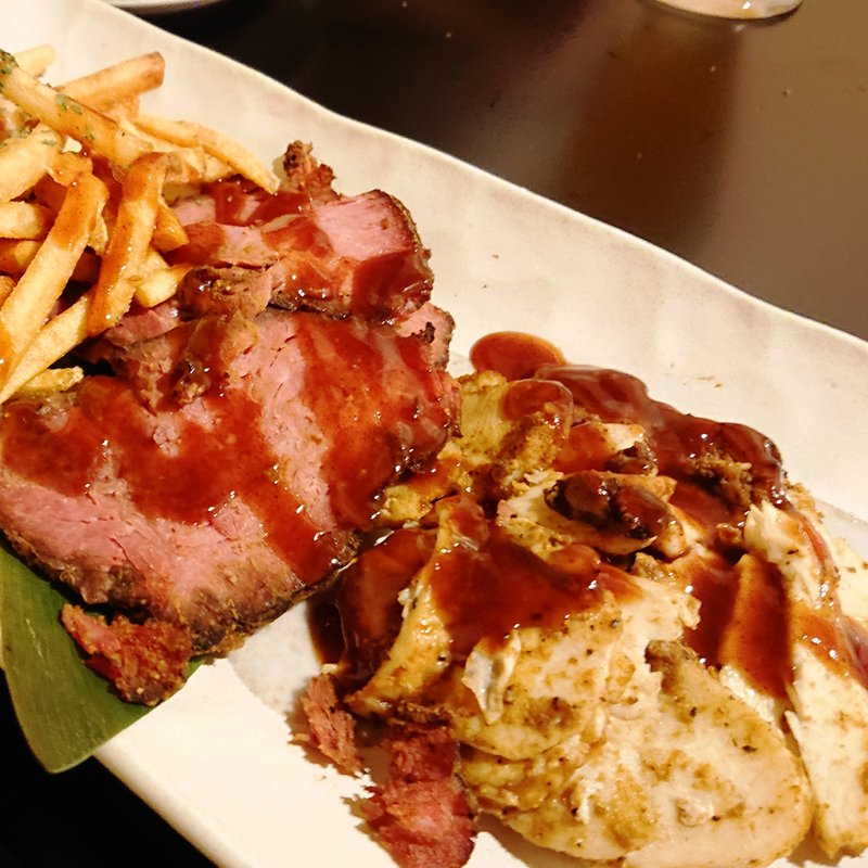 チキン＆ビーフ ミックスケバブ(漁帆（いさりほ）)