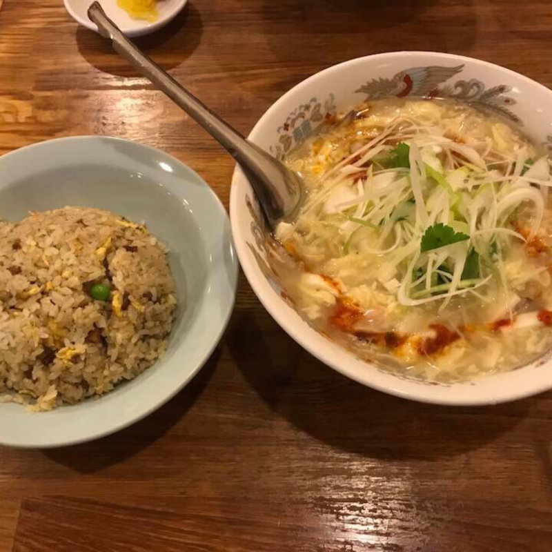 サンラータンランチセット(龍王 （リュウオウ）)