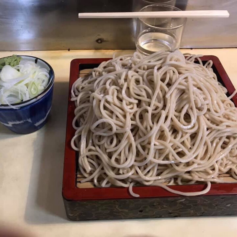 ざる蕎麦大盛り(山そば店)