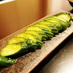 胡瓜の一本漬け(漁帆（いさりほ）)