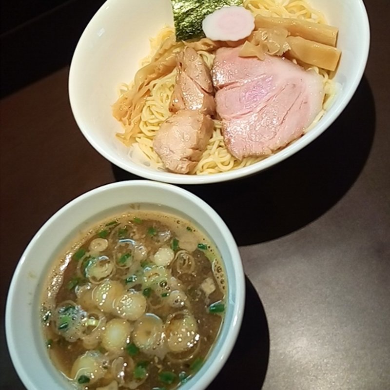 鯛焼干つけそば(おおぜき中華そば店)