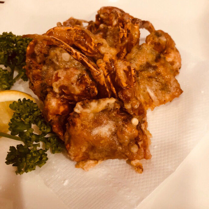 ソフトシェルクラブの唐揚げ(BORRACHO)