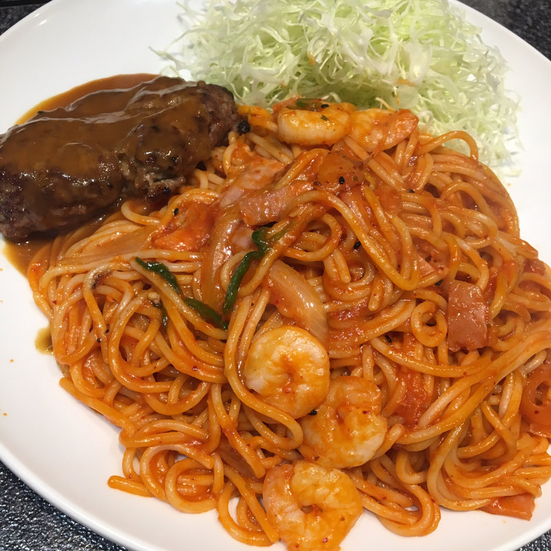 唐味 ハンバーグ乗せ(ロビン)