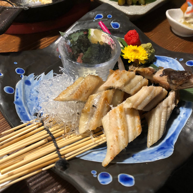 穴子の白焼き(晴れときどき魚)
